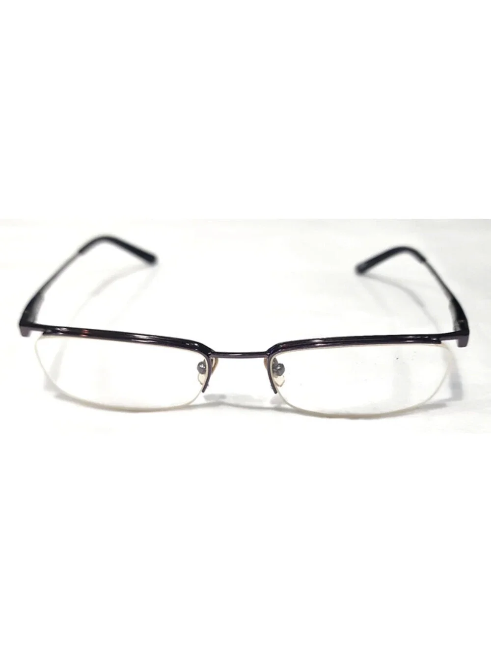 Ray Ban RB6101 2502 Gunmetal Half Rim Eyeglasses 50-18 135